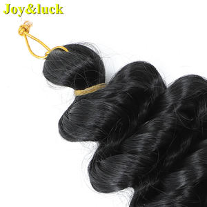 Prix de gros <span class=keywords><strong>coiffure</strong></span> italienne en petit rouleau 100g extensions de cheveux synthétiques au crochet, perruques de haute qualité, tendance à la mode - Product Image 5