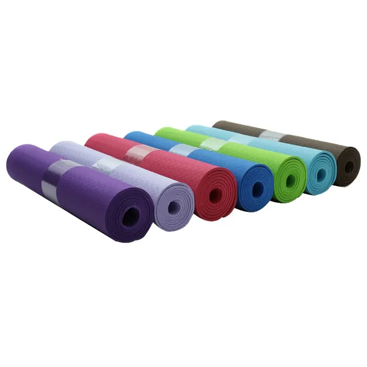 Antislip Yoga Mat Voor Optimale Praktijk Premium Product Voor Fitness Liefhebbers Anti-Slip Tpe Materiaal Yoga Mat