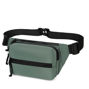 Bolsa de Poliéster con Logotipo de Marca Personalizado, Ligera, Delgada, en Forma de Caja, Material Oxford, Impermeable, con Bolsillo con Cremallera, para Viaje, Riñonera - Product Image 2