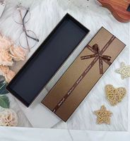 Stock : Boîtes d'emballage cadeau rectangulaires décoratives avec couvercles supérieur et inférieur pour pinces à cheveux, pendentifs, bracelets de montre et colliers