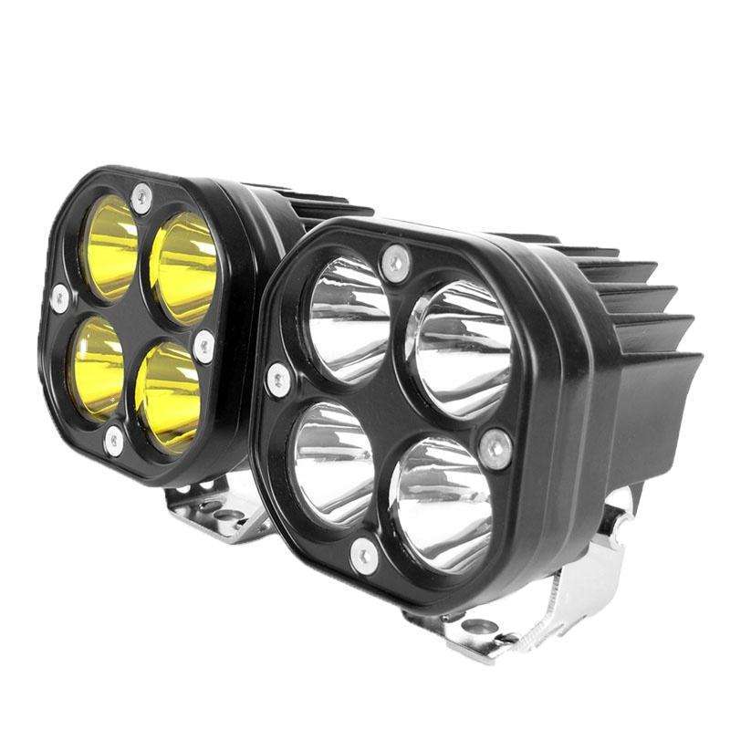 Auto Led Work Light Front 3inch 40W 4 Lens Spotlight Bar for SUV Tractors Motorcycle Offroad Truck Accessories Headlight