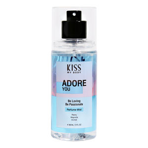 Brume parfumée Kiss My Body Adore You 88ml, parfum longue tenue 8 heures, pour se laisser emporter par le parfum, réveille l'amour à la première vue. - Product Image 1