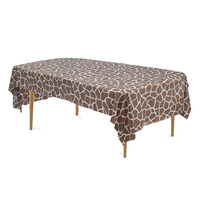 HuiHe nappe couverture en plastique Transparent pour Table à manger nappe en PVC nappe rectangulaire toile cirée étanche