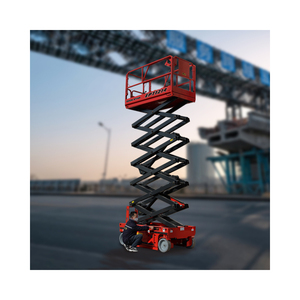 Plataforma Elevadora Móvil Hidráulica de Tijera Eléctrica Autopropulsada a Precio de Fábrica - Product Image 1