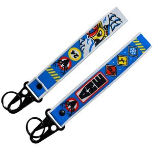 <b>Custom</b> Logo Phone Keychain Bulk Polyester Lanyards Designer Short Wrist Wristlet Lanyard - Product Image 1