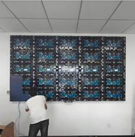 QIANFAN Indoor P0.7 P0.9 P1.2 P1.5 P1.8 Micro LED Videowand Pantallas 4K COB LED Display Panel für Konferenzräume