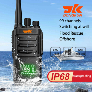 Chất lượng cao DK-H6 10 Wát dài phạm vi hai cách phát thanh Walkie Talkie công suất cao Radio 10 km Talking phạm vi Walkie Talkie - Product Image 2