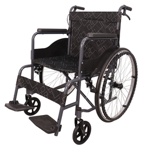 Sedia a Rotelle Pieghevole in Lega di Alluminio di Alta Qualità, Certificata CE, Leggera e <span class=keywords><strong>Portatile</strong></span> per Adulti - Product Image 2