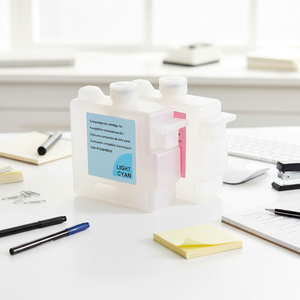 Cartouche d'<span class=keywords><strong>encre</strong></span> rechargeable vide Ocbestjet 330ML/PC BCI-1411 BCI-1421 avec puce permanente pour imprimante Canon IPF W8400/W8200/W7200 - Product Image 3