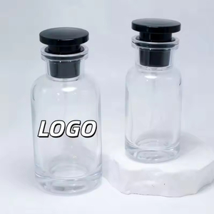 Wholesale Custom Logo 30ml 50ml 100ml Luxury Clear Empty Glass <b>Perfume</b> <b>Bottle</b> <b>Refillable</b> Spray <b>Bottle</b> with Pump - Product Image 4