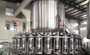 מכונת מילוי בקבוק מיץ רוטרי אוטומטית - Product Image 3