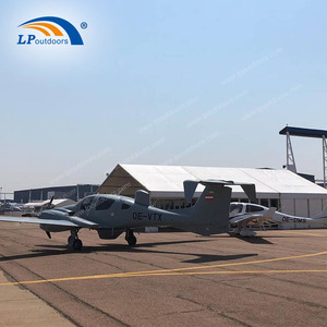 เต็นท์กระโจมสำหรับใช้ในการประชุมเชิงปฏิบัติการอุตสาหกรรมเครื่องบินเฮลิคอปเตอร์ติดผนังกระจก - Product Image 4