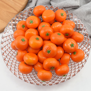 2024 Artificial Sugar Orange <b>Foam</b> Fruit <b>Model</b> Eco-friendly Multi-size for Christmas and Thanksgiving Home Decorations - Product Image 6