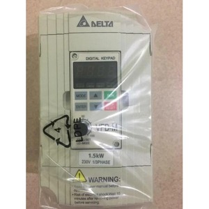 ไดรฟ์ปรับความถี่เฟสเดียว VFD015M21A รุ่นขายดีที่สุด สำหรับมอเตอร์ AC 1.5kW 2HP 220V ควบคุมแบบไร้เซนเซอร์ - Product Image 1