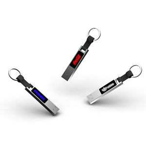 Clé USB en métal avec cordon, personnalisable avec logo, USB 2.0 et 3.0, clé USB en gros, cadeau d'entreprise, clé mémoire - Product Image 1