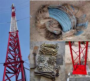 Torre <span class=keywords><strong>de</strong></span> Antena <span class=keywords><strong>de</strong></span> <span class=keywords><strong>Internet</strong></span> JUNHAO <span class=keywords><strong>de</strong></span> Tres Patas <span class=keywords><strong>de</strong></span> Acero Galvanizado para Señales 4G/5G, Accesorio <span class=keywords><strong>de</strong></span> Telecomunicaciones para Estación Angular <span class=keywords><strong>de</strong></span> 20-50m - Product Image 2