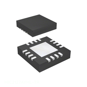 Composants de gestion de l'alimentation (PMIC) 16 VFQFN à contacts apparents MIC2127AYML-TR, composants électroniques BOM IC en stock - Product Image 1