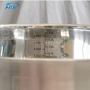 Cuenco plano antideslizante con fondo de silicona personalizado para mezclar huevos, cuenco redondo de acero inoxidable 304 para masa de panadería, ensalada, mezclador de frutas - Product Image 3