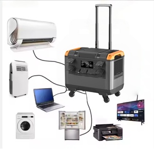 Centrale Électrique Portable OEM 1000W 3000W UPS d'Urgence à Batterie LiFePO4, Générateur <span class=keywords><strong>Solaire</strong></span>, Recharge Voiture, Onde Sinusoïdale Pure, Usage Domestique et <span class=keywords><strong>Camping</strong></span> - Product Image 1