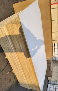 Pannello di <span class=keywords><strong>Compensato</strong></span> Laminato in Melamina Bianco 1220mm*2440mm 18 <span class=keywords><strong>mm</strong></span> - Product Image 3