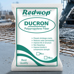 Fibre de polypropylène Ducron 100 % pure pour le renforcement du béton et du mortier, contrôle des fissures, réduction de la rétrécissement, résistance améliorée 1 - Product Image 5