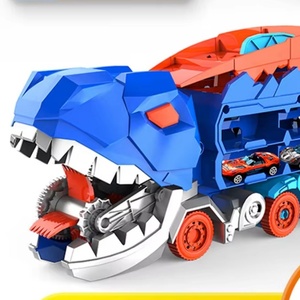Puzzle de voiture Tyrannosaurus Rex, jouet transformable multifonctionnel en plastique naturel pour chats et petits animaux - Product Image 4