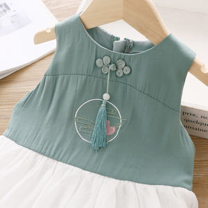 Nuevos Vestidos de Verano de Ganchillo para Niñas, Estilo Occidental, Hechos en China, con Bordado Nocturno de Ángeles, Compra Directa del Proveedor Chino - Product Image 2