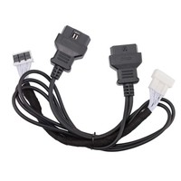 OBDSTAR para Toyota-30 Cable V2 Compatible con 4A y 8A-BA, Calibración de todas las llaves perdidas/Calibración del clúster
