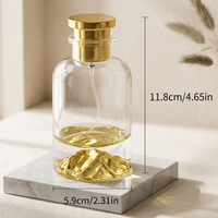 Flacon de parfum, vaporisateur de parfum, flacon de parfum vide en verre personnalisé, 15ml, 5ml, 10ml, 30ml, 50ml, 100ml