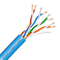 Câbles torsadés non blindés Cat5e multibrins, fils de cuivre PVC chinois de haute qualité à 8 conducteurs, UTP 250 MHz, flexibles, Guangdong