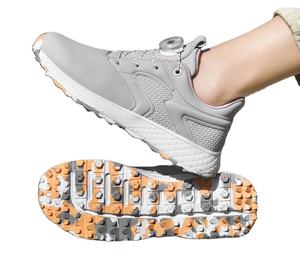 Professionnel hommes femmes sans pointes Pro dentelle Style <span class=keywords><strong>chaussures</strong></span> <span class=keywords><strong>de</strong></span> <span class=keywords><strong>Golf</strong></span> respirant PU doux baskets hiver maille cuir caoutchouc Sneaker - Product Image 1