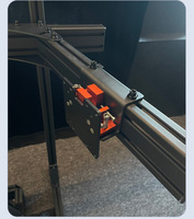 Kit de plaque VESA universelle réglable, support de moniteur en métal robuste pour la configuration d'un cockpit de course, support VESA