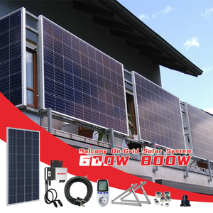 Solar Energy System Balcony Kits 600W 800W <b>Plug</b> Play Solar System Balcony Power Balkonkraftwerk Germany - Product Image 2