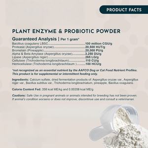 Suplemento Probiótico en Polvo para Mascotas ODM/OEM, Salud Digestiva para Perros y Gatos, Apoya el Equilibrio Intestinal - Product Image 6