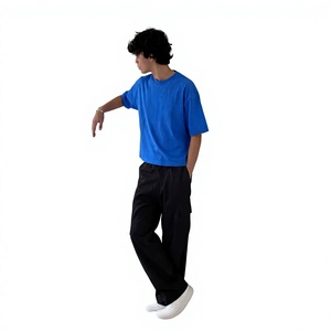 T-shirts imprimés pour hommes en coton biologique 100% de qualité supérieure, coupe oversize, style streetwear, vente en gros sur mesure - Product Image 5