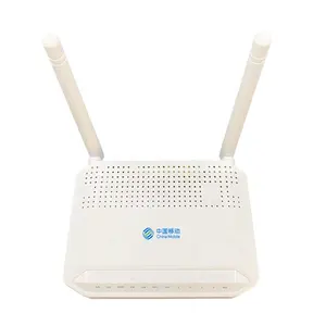 Used English Firmware XPON GPON ONU ONT Router 1GE 3FE 2.4G WIFI 5Dbi Antenna HG6543C4 Similar With EG8141A5 HG8546M GM220-S