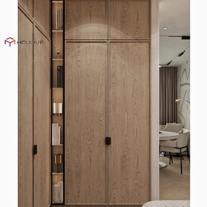 2026 NEW Style Lacquer Door Finish <strong>Wardrobe</strong> <strong>with</strong> Open <strong>Shelves</strong> Customized Designs Large-capacity Warobe <strong>with</strong> <strong>Drawers</strong> - Product Image 5
