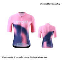 Chaqueta corta de manga corta para mujer, talla grande, ligera, cortavientos, multicolor, con rayas horizontales onduladas, elástica, con cremallera completa y cuello alto.