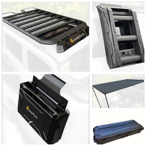 Barres de toit pour Land Rover Defender 110, barres de toit extensibles pour SUV, <span class=keywords><strong>porte</strong></span>-bagages de voiture, modification de véhicule tout-terrain - Product Image 5