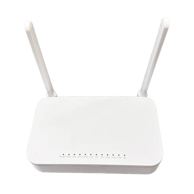 F670L Dual Band Optic Fiber Modem 4GE+1Tel+2.4G WIFI5 AC1200 English Firmware F680 GPON XPON ONU ONT WiFi Networks Router 220G