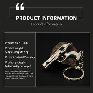 Valorant 9cm juego pistola Metal Katana Mini cuchillo modelo llavero colgante gran oferta colección Valorant - Product Image 2