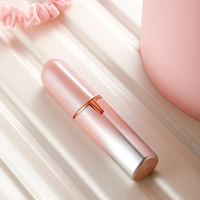 Mini rasoir électrique pour femme, design en forme de rouge à lèvres, tondeuse à poils corporels, rasoir sûr, épilateur électrique pour le visage, soin sans douleur