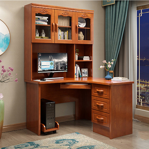 Scrivania in Legno Massello Moderna Scrivania Angolare Cinese per <span class=keywords><strong>Ufficio</strong></span> Scrivania per Computer <span class=keywords><strong>Arredamento</strong></span> per <span class=keywords><strong>Studio</strong></span> - Product Image 1