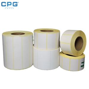 Thermal <b>Label</b> Roll Retail Display Sticker Price Tag Supermarket Shelf Barcode Paper Bakery Meat Frozen Food Packaging - Product Image 1
