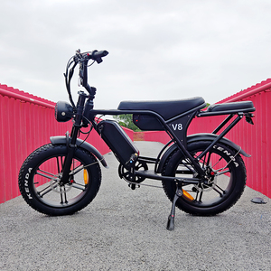 OUXI-Vélo électrique V8 à gros pneus, moteur moyeu arrière, batterie 48V, 15Ah, pour la plage, vélo tout-terrain, 250W/500W/750W/1000W/2000W - Product Image 1