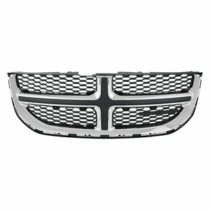 Nouvelle calandre matte pour 2011-2020 <span class=keywords><strong>Dodge</strong></span> Grand <span class=keywords><strong>Caravan</strong></span> avant <span class=keywords><strong>noir</strong></span> avec Chrome oem 68088969AC - Product Image 1