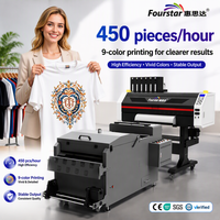 Imprimante DTF 60 cm I3200 à 2 têtes pour film PET, machine d'impression par transfert thermique pour T-shirts et vêtements