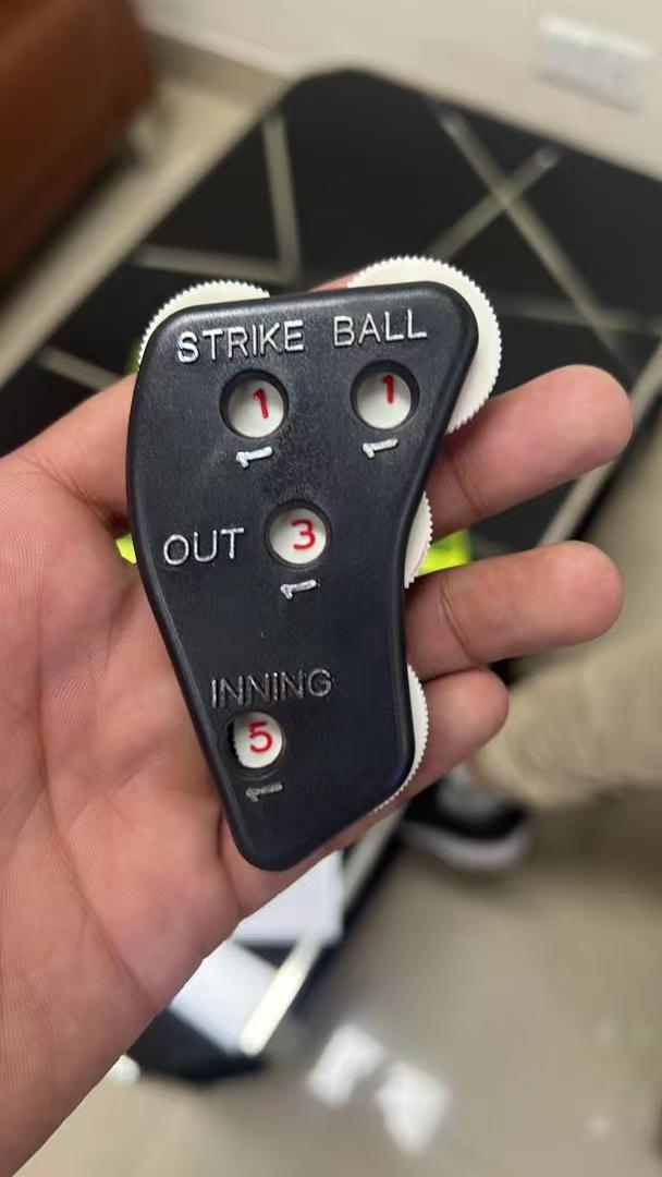 Contatore Baseball Clicker - 4 Ruote Per Arbitri E Appassionati