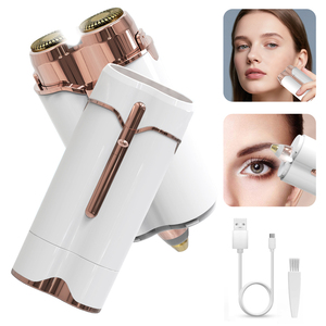 BZ-215SB <b>Mini</b> Electric Hair Remover for Women Portable Facial/Body Shaver Compact Travel Size Epilator for Car RV Use Waterproof - Product Image 2