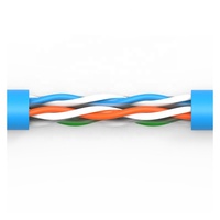 Cable UTP Cat 6 de 0,52mm/0,57mm de grosor con conductor de cobre de caja de 500 MHz y 305m para comunicación
